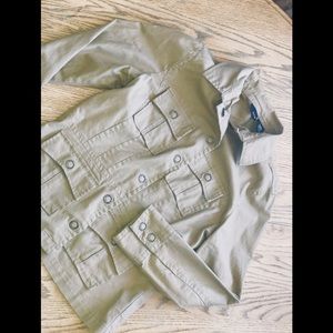 Khaki Jacket Super Cute